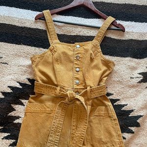 Universal Thread rust overalls, size 8!